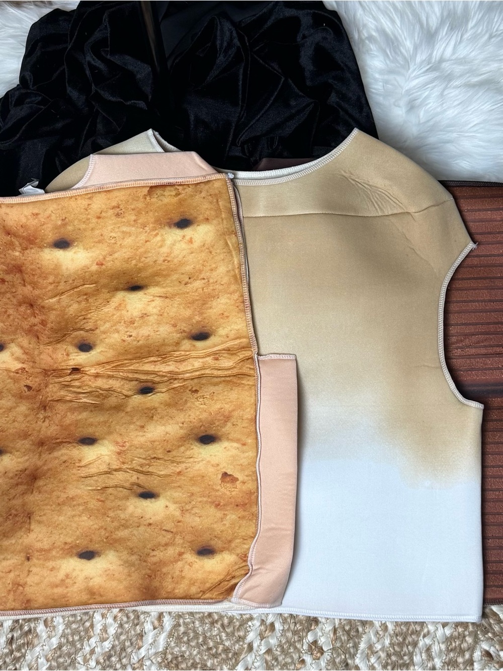 Triple Teen S’mores costume .. over the head simple fun for family/friends
